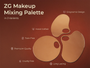 ZG Makeup Mixing Palette